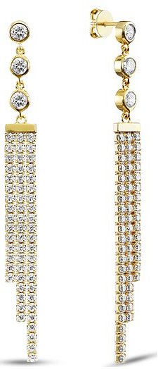 JETTE Ohrhänger CASCADE 88301111 925er Silber