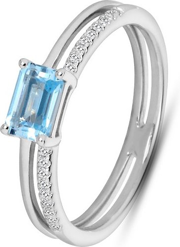 Valeria Damenring 88126262 375er Weißgold