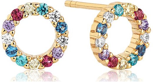 Sif Jakobs Jewellery Ohrstecker SJ-E337-XCZ(YG) 925er Silber