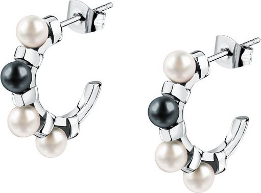 Karl Lagerfeld Creolen Pearl KLAYR24 Edelstahl