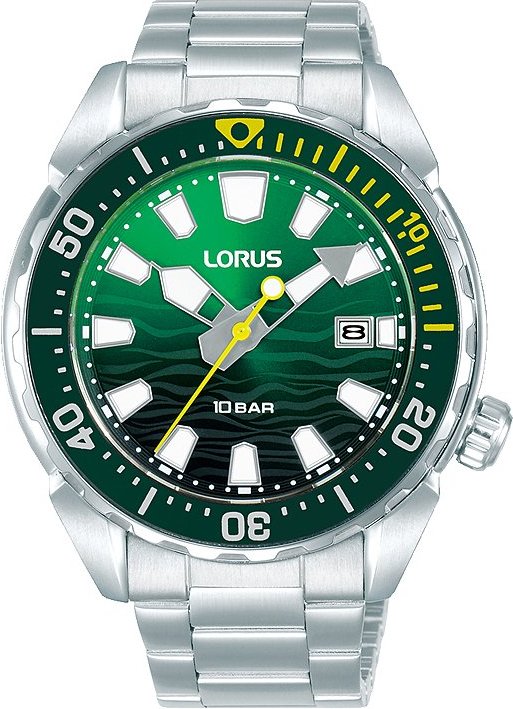 Lorus Herrenuhr Sports RH949RX9 Edelstahl
