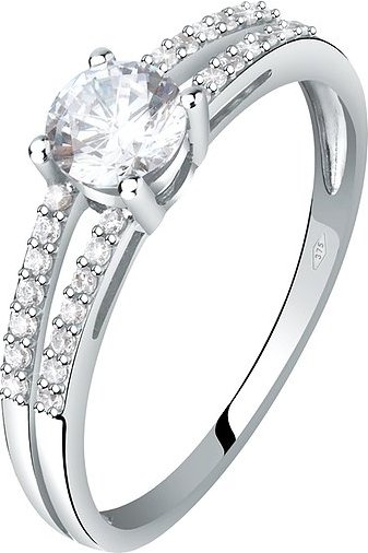 Valeria Damenring 89208238 375er Weißgold