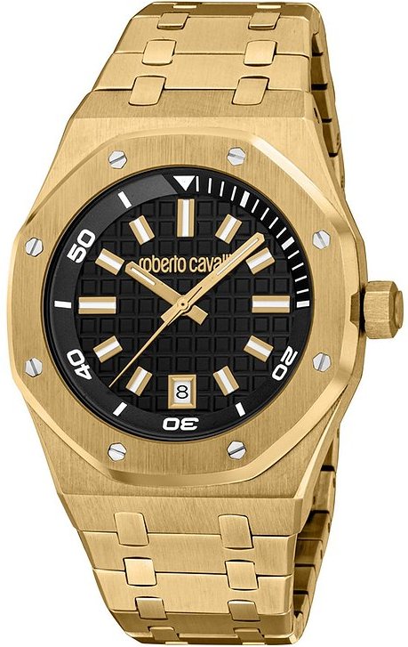 Just Cavalli Herrenuhr Men RC5G154M0075 Edelstahl