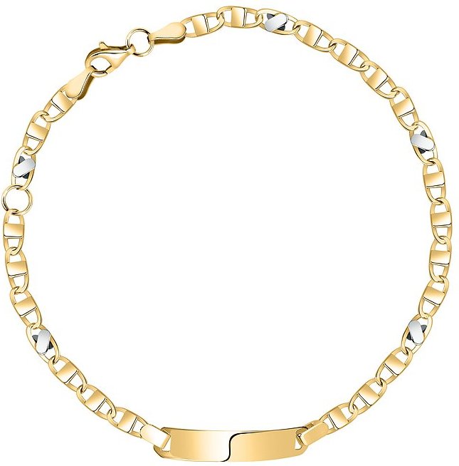 Valeria Armband 89095298 375er Gelbgold, 375er Weißgold