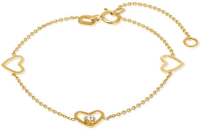 FAVS Armband 88443063 375er Gelbgold