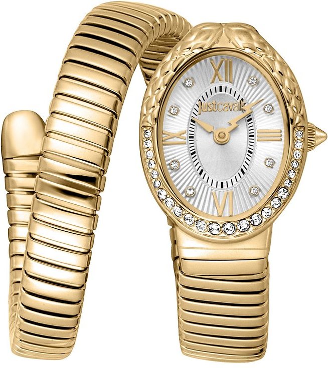 Just Cavalli Damenuhr Signature Snake JC1L390M0025 Edelstahl