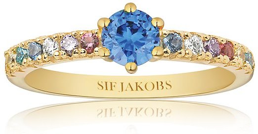 Sif Jakobs Jewellery Damenring SJ-R42282-XCZ-YG-54 925er Silber