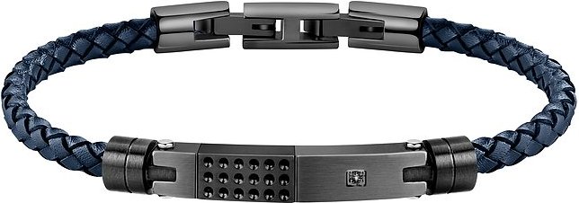 Morellato Armband Moody SQH21 Edelstahl, Leder