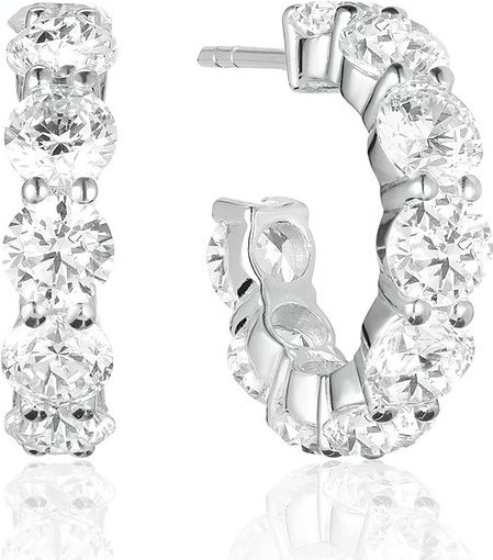 Sif Jakobs Jewellery Creolen SJ-E42115-CZ-SS 925er Silber