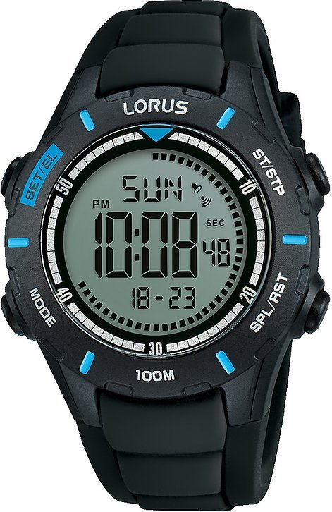 Lorus Kinderuhr Sports R2367MX9 Edelstahl, Kunststoff
