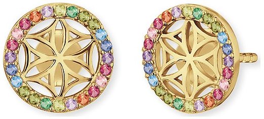 Engelsrufer Ohrstecker ERE-LILLIFL-ZIM-STG 925er Silber rhodiniert