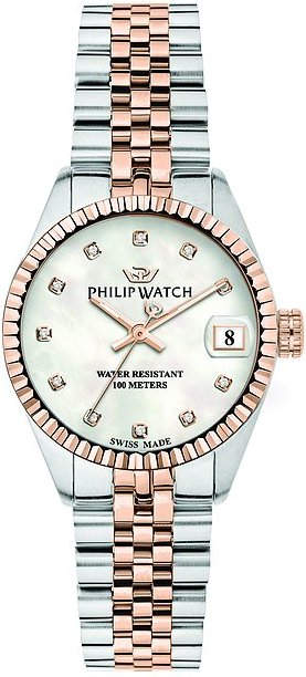 Philip Watch Damenuhr Caribe Urban R8253597596 Edelstahl