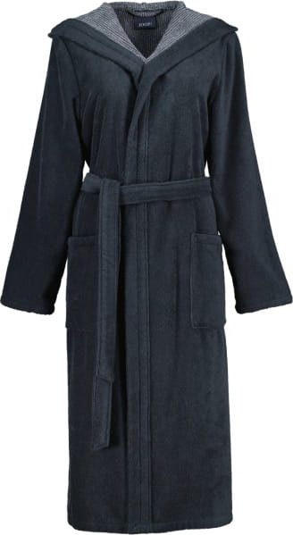 JOOP! Classic - Damen Bademantel - Kapuze 1617 - Farbe: 97 - schwarz - S