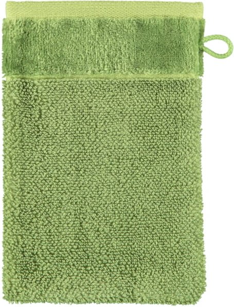 Thumbnail - Möve Bamboo Luxe - Farbe: peridot - 658 (1-1104/5244) - Waschhandschuh 15x20 cm