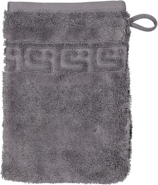 Thumbnail - Cawö - Noblesse Uni 1001 - Farbe: 774 - anthrazit - Waschhandschuh 16x22 cm