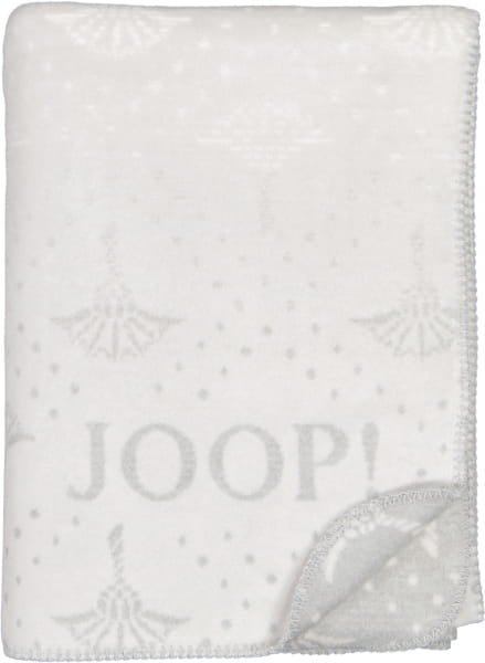 JOOP! Wohndecken Cornflower Charm - Farbe: Stein - 150x200 cm