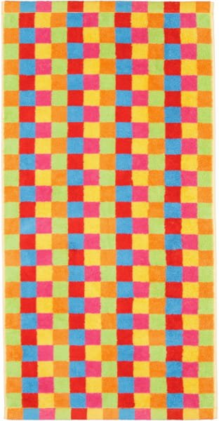 Cawö - Life Style Karo 7017 - Farbe: multicolor - 25 - Handtuch 50x100 cm