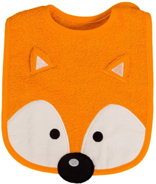 Thumbnail - Smithy Füchse los - Lätzchen - Farbe: orange (1605042)