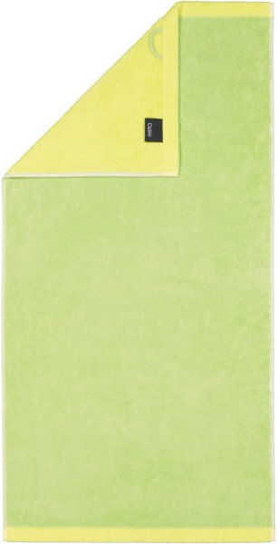 Cawö Handtücher Lifestyle Splash 7071 - Farbe: pistazie/lemon - 45 - Handtuch 50x100 cm