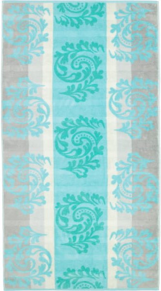 Cawö - Noblesse Cashmere Jacquard 1057 - Farbe: mint - 14 - Duschtuch 80x150 cm