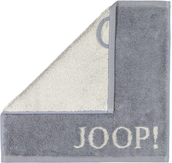 Thumbnail - JOOP! Classic - Doubleface 1600 - Farbe: Anthrazit - 77 - Seiflappen 30x30 cm