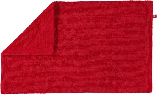 Rhomtuft - Badteppich Pur - Farbe: carmin - 18 - 50x75 cm