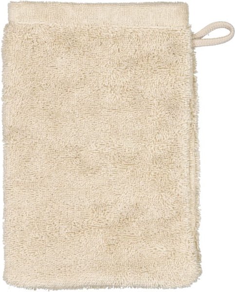 Cawö Handtücher Life Style Uni 7007 - Farbe: leinen - 340 - Waschhandschuh 16x22 cm