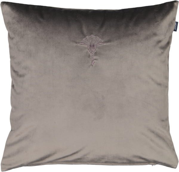 JOOP! Kissenhülle Cozy - Größe: 40x40 cm - Farbe: Braungrau - 020