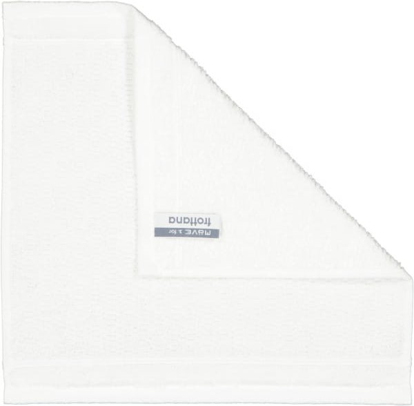 frottana Handtücher Pearl - Farbe: snow - 901 - Seiflappen 30x30 cm