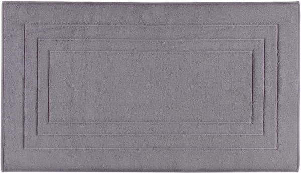 Vossen Badematten Feeling - Farbe: dunkelgrau - 7410 - 67x120 cm