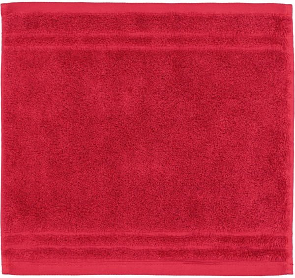 Vossen Handtücher Vienna Style Supersoft - Farbe: rubin - 3900 - Seiflappen 30x30 cm