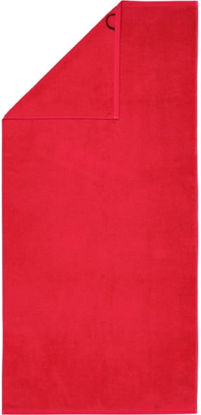 Vossen Handtücher Vegan Life - Farbe: kirschrot - 3680 - Duschtuch 67x140 cm