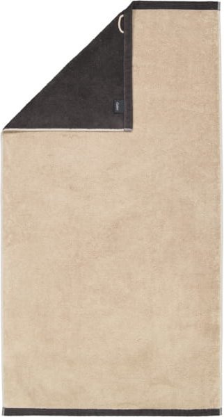 Cawö Handtücher Lifestyle Splash 7071 - Farbe: leinen/basalt - 37 - Duschtuch 70x140 cm