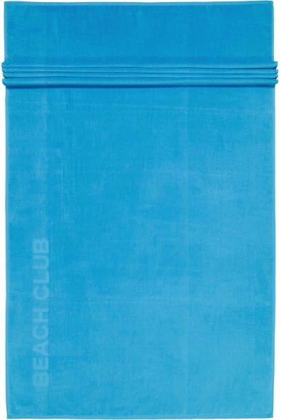 Vossen Strandtücher Beach Club - Farbe: turquoise - 5570 - 100x180 cm