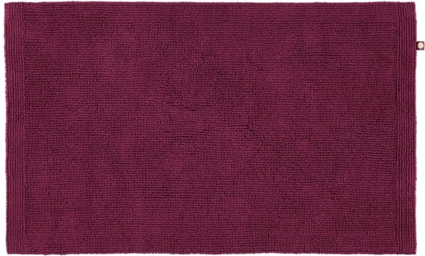 Rhomtuft - Badteppich Pur - Farbe: berry - 237 - 60x100 cm
