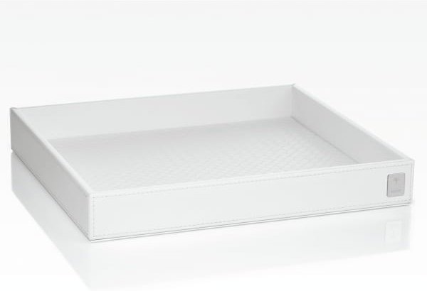 JOOP! BATHLINE - Tablett quadratisch XL - Farbe: weiß (011070410)