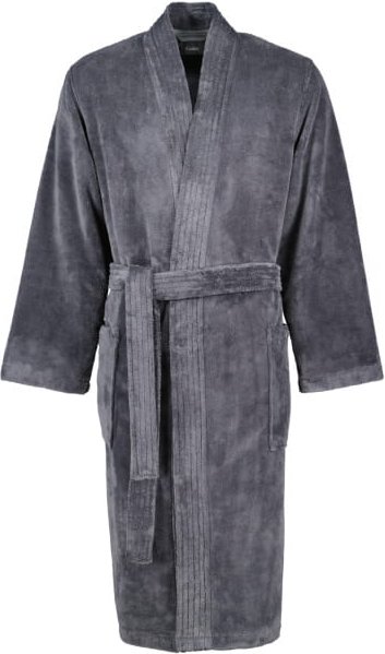 Thumbnail - Cawö Home Herren Bademantel Kimono 800 - Farbe: anthrazit - 71 (807) - XL