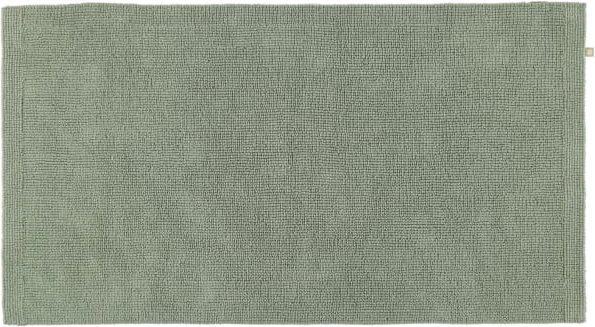 Rhomtuft - Badteppich Pur - Farbe: jade - 90 - 70x130 cm