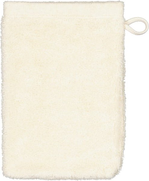 Cawö Handtücher Life Style Uni 7007 - Farbe: natur - 351 - Waschhandschuh 16x22 cm