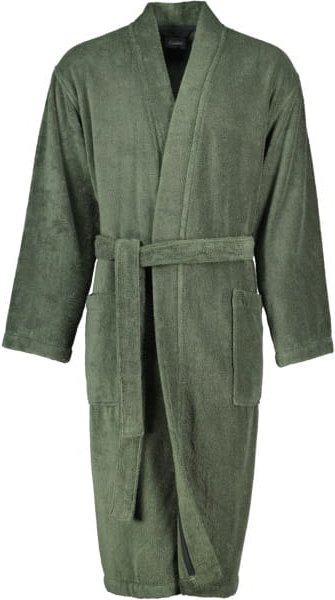 Thumbnail - Cawö Home Bademäntel Herren Kimono Uni 828 - Farbe: field - 47 - L