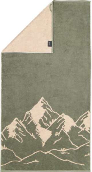 Cawö Handtücher Alpenchic Edition Berge 6269 - Farbe: zirbe - 43 - Duschtuch 70x140 cm