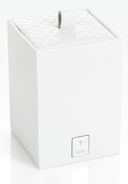 JOOP! BATHLINE - Mehrzweckbehälter S mit Deckel - Farbe: weiß (011201410)