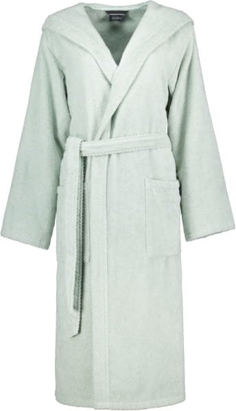 Cawö Bademäntel Damen Kapuze Pure 5223 - Farbe: eukalyptus - 450