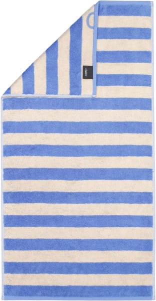 Cawö Handtücher Lines Blockstreifen 6256 - Farbe: capri - 13 - Handtuch 50x100 cm