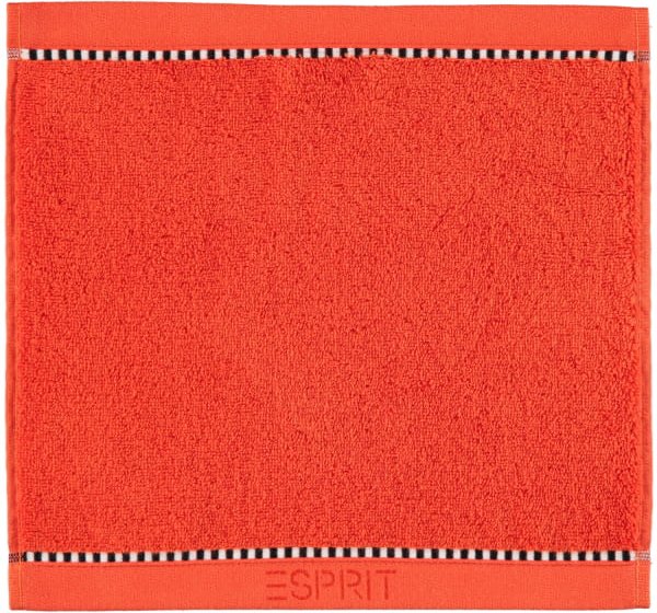 Esprit Box Solid - Farbe: fire - 352 - Seiflappen 30x30 cm