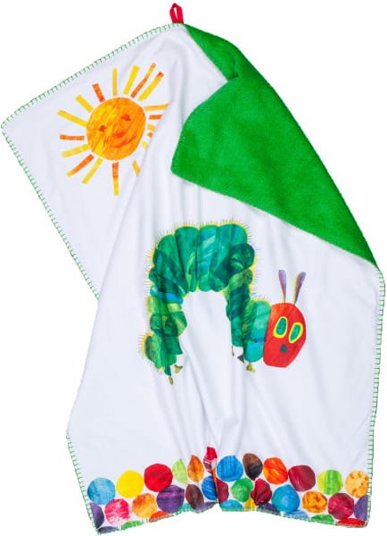 Smithy Die kleine Raupe Nimmersatt - Kinderdecke 75 x 90 cm - Farbe: weiß (1303020)