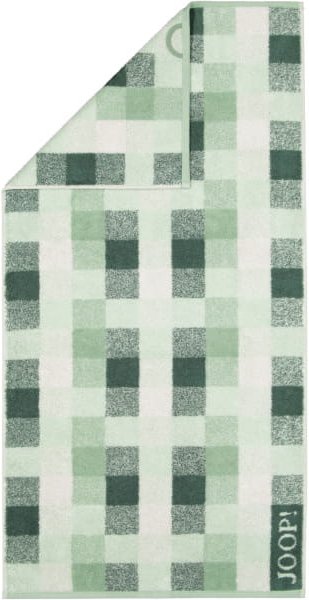 JOOP! Handtücher Vibe Karo 1699 - Farbe: salbei - 44 - Handtuch 50x100 cm
