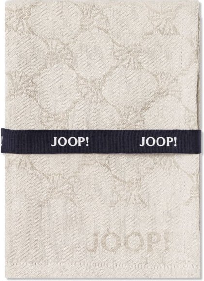 JOOP! Geschirrtücher Cuisine Cornflower Classic 1700 - Farbe: Creme - 33 - 50x70 cm