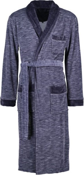 Vossen Bademäntel Herren Schalkragen Alberto - Farbe: blue - 0001 - L