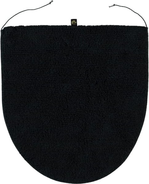 Rhomtuft - Badteppiche Prestige - Farbe: schwarz - 15 - Deckelbezug 45x50 cm